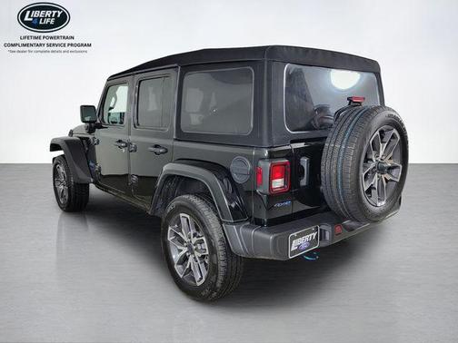 Black Clearcoat 2024 Jeep Wrangler 4xe Sport