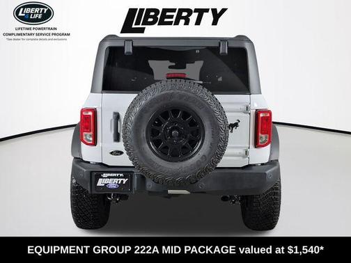 Oxford White 2025 Ford Bronco Big Bend