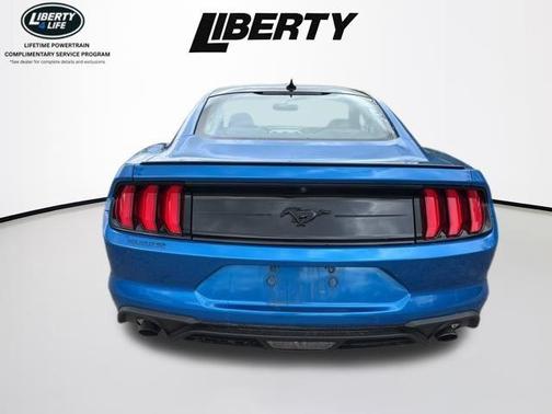 Velocity Blue Metallic 2020 Ford Mustang EcoBoost