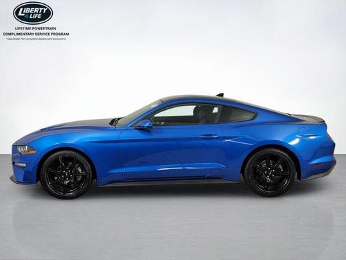Velocity Blue Metallic 2020 Ford Mustang EcoBoost