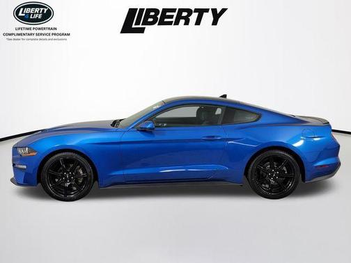 Velocity Blue Metallic 2020 Ford Mustang EcoBoost