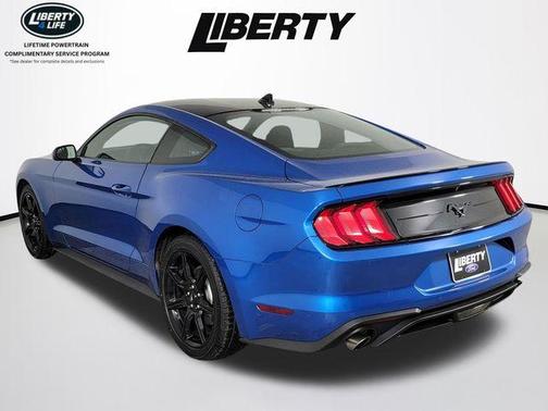 Velocity Blue Metallic 2020 Ford Mustang EcoBoost