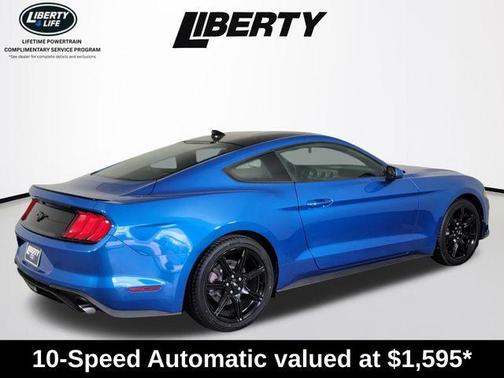 Velocity Blue Metallic 2020 Ford Mustang EcoBoost