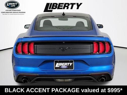 Velocity Blue Metallic 2020 Ford Mustang EcoBoost