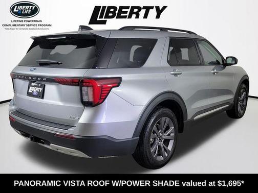 Iconic Silver Metallic 2025 Ford Explorer Active