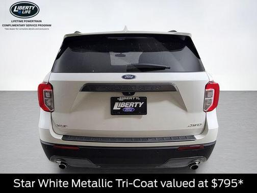 Oxford White 2024 Ford Explorer XLT