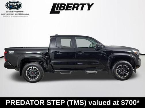 Black 2024 Toyota Tacoma TRD Sport