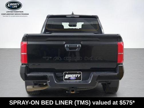 Black 2024 Toyota Tacoma TRD Sport