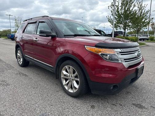 Ruby Red Metallic Tinted Clearcoat 2014 Ford Explorer XLT