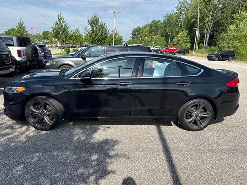 Shadow Black 2017 Ford Fusion Sport