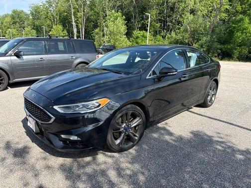 Shadow Black 2017 Ford Fusion Sport