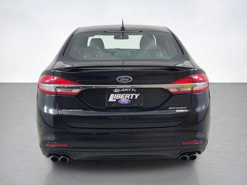 Shadow Black 2017 Ford Fusion Sport