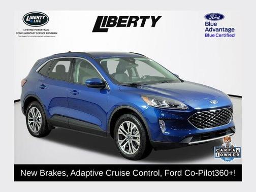 Atlas Blue Metallic 2022 Ford Escape SEL