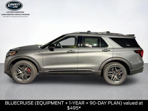 Gray Metallic 2026 Ford Explorer ST-Line