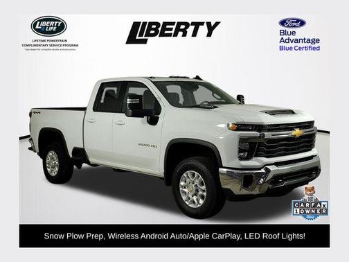 Summit White 2024 Chevrolet Silverado 2500 LT