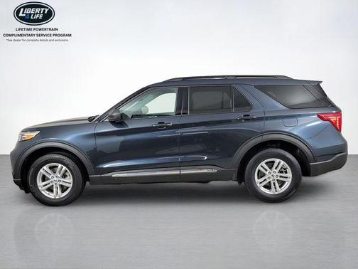 Stone Blue Metallic 2023 Ford Explorer XLT