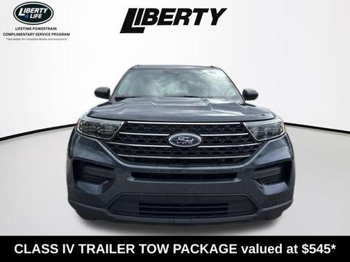 Stone Blue Metallic 2023 Ford Explorer XLT