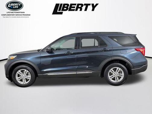Stone Blue Metallic 2023 Ford Explorer XLT