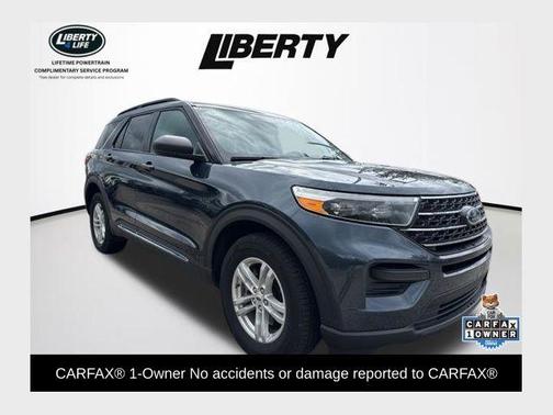 Stone Blue Metallic 2023 Ford Explorer XLT