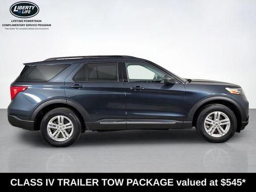 Stone Blue Metallic 2023 Ford Explorer XLT