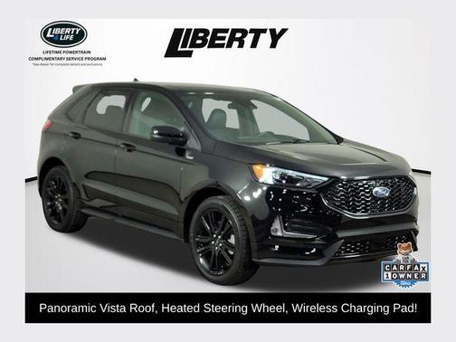 Black Metallic 2024 Ford Edge ST Line