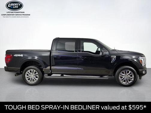 Agate Black Metallic 2024 Ford F-150 King Ranch