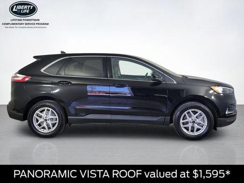Agate Black Metallic 2023 Ford Edge SEL
