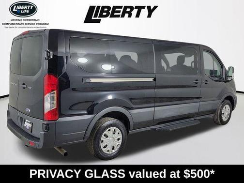 Agate Black Metallic 2023 Ford Transit-350 XLT