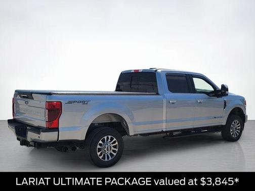 Iconic Silver Metallic 2022 Ford F-350 Lariat Super Duty
