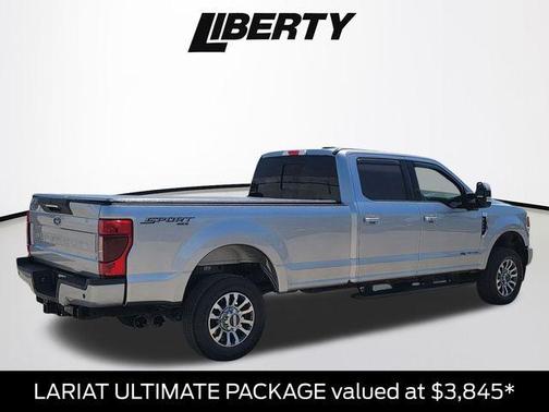 Iconic Silver Metallic 2022 Ford F-350 Lariat Super Duty