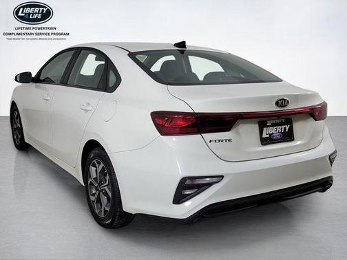 Clear White 2020 Kia Forte LXS