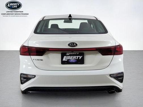 Clear White 2020 Kia Forte LXS