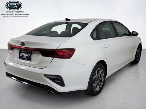 Clear White 2020 Kia Forte LXS