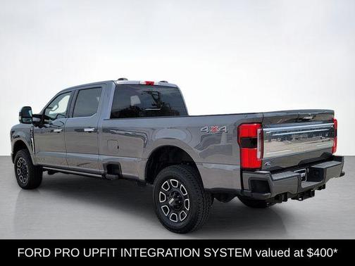Glacier Gray Metallic 2024 Ford F-350 Platinum