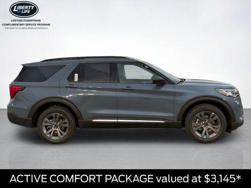 Vapor Blue 2026 Ford Explorer Active