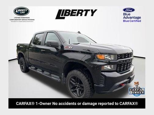 Black 2020 Chevrolet Silverado 1500 Custom Trail Boss