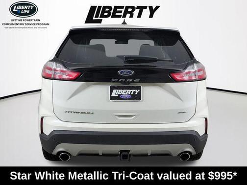 Star White 2024 Ford Edge Titanium