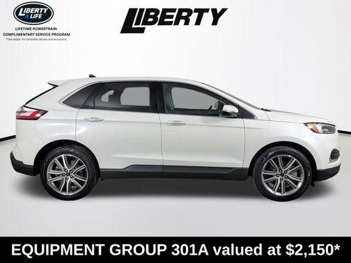 Star White 2024 Ford Edge Titanium