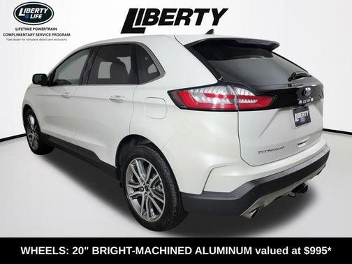 Star White 2024 Ford Edge Titanium