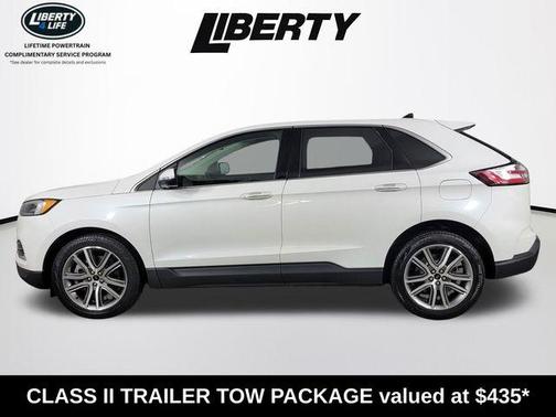 Star White 2024 Ford Edge Titanium