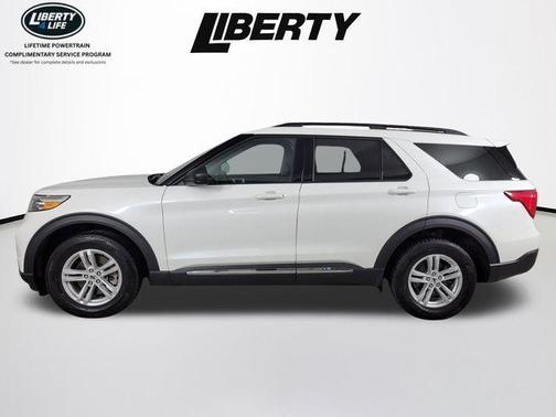 Star White 2023 Ford Explorer XLT