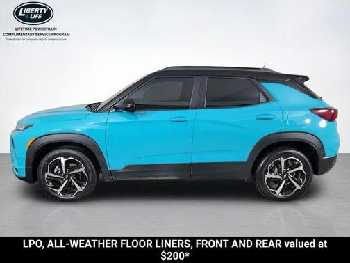 Oasis Blue 2021 Chevrolet Trailblazer RS