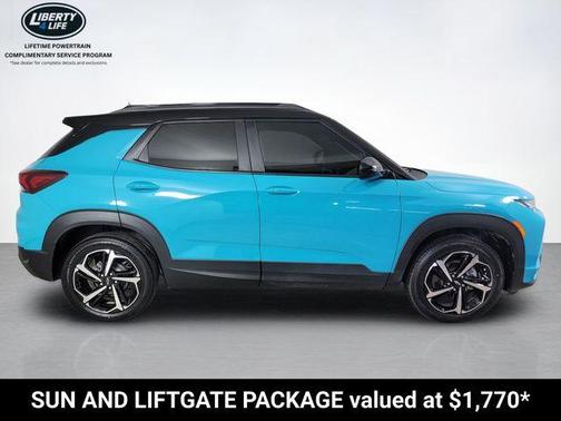Oasis Blue 2021 Chevrolet Trailblazer RS