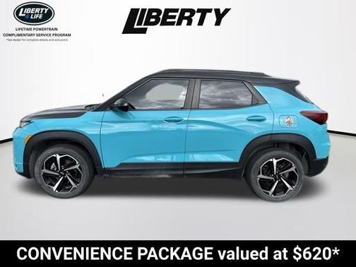 Oasis Blue 2021 Chevrolet Trailblazer RS