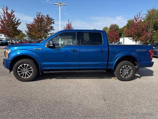 Lightning Blue 2018 Ford F-150 XLT