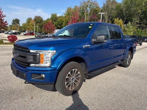 Lightning Blue 2018 Ford F-150 XLT