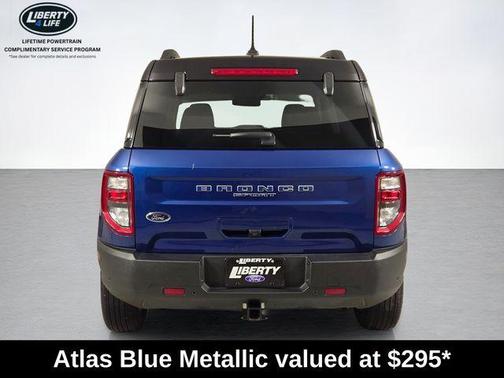 Atlas Blue Metallic 2024 Ford Bronco Sport Outer Banks