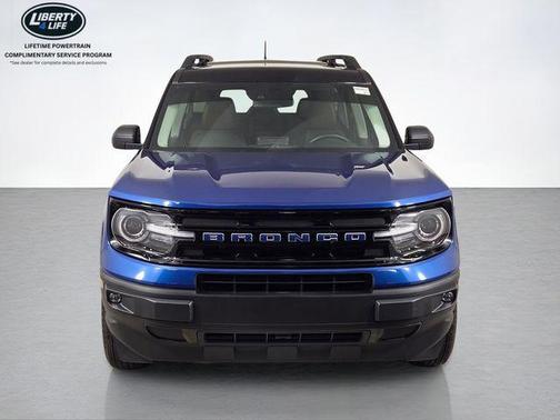 Atlas Blue Metallic 2024 Ford Bronco Sport Outer Banks