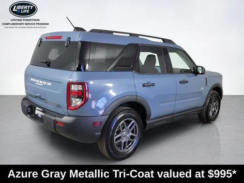 Azure Gray Metallic 2025 Ford Bronco Sport Big Bend