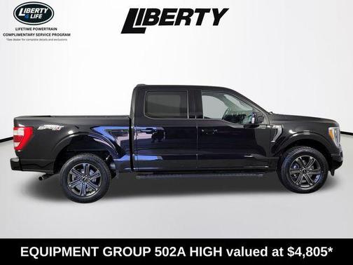 Black Metallic 2023 Ford F-150 Lariat